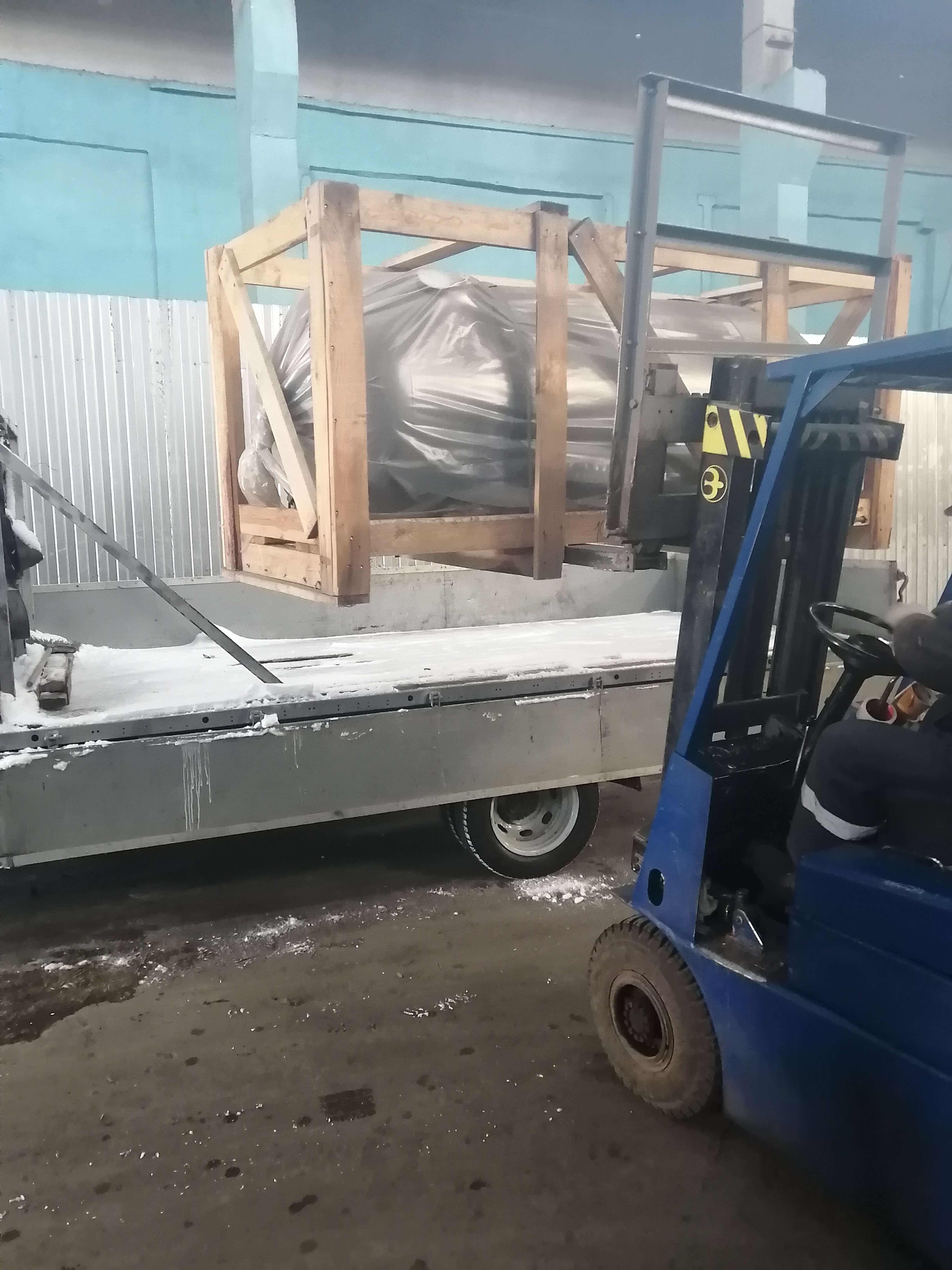 Отгрузка ресивера Remeza РВ 900.10.00. дилеру в г. Воронеж