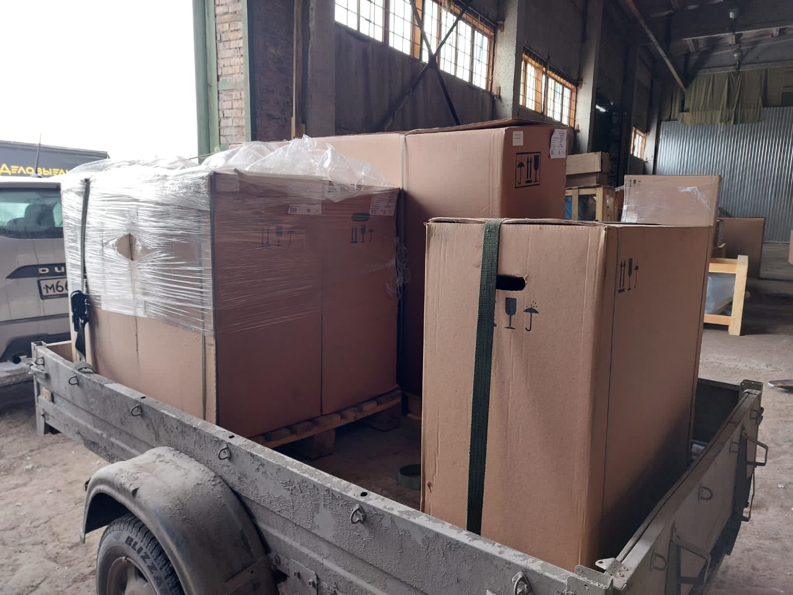 Отгрузка компрессора Remeza СБ4/С-100.LB30А и компрессора Remeza СБ4/С-200.LB40 в г. Новосибирск