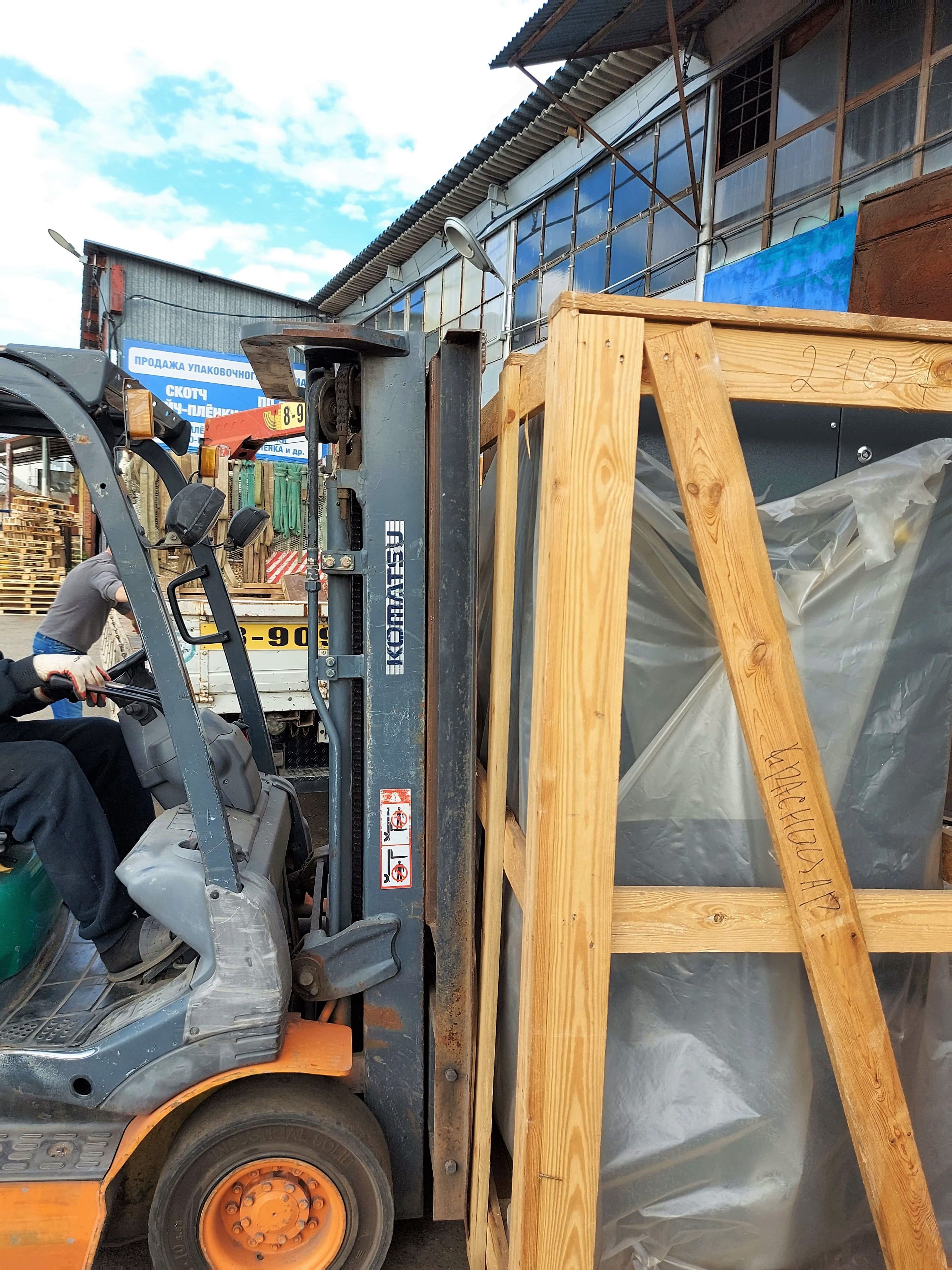 Отгрузка компрессора Remeza ВК20Т-10-500Д для сети станций технического обслуживания