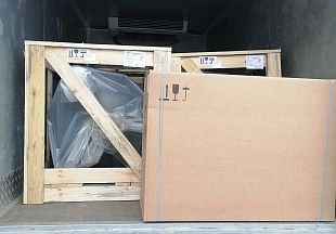 Отгрузка поршневого компрессора Remeza СБ4/С-100.LB30 и ресивера Remeza РВ 900.10.02 в г. Нижний Новгород
