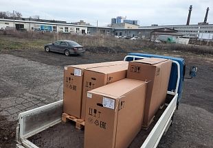Отгрузка поршневых компрессоров Remeza СБ4/С-100.LB30, Remeza СБ4/С-100.LB30A и Remeza СБ4/С-200.LB40 в г. Волгоград