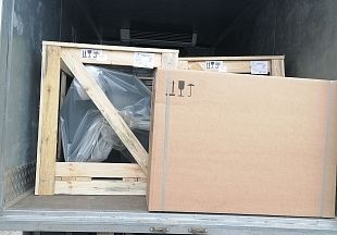 Отгрузка поршневого компрессора Remeza СБ4/С-100.LB30 и ресивера Remeza РВ 900.10.02 в г. Нижний Новгород