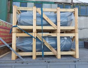 Отгрузка ресиверов REMEZA РВ 500.16.00 в г. Новосибирск