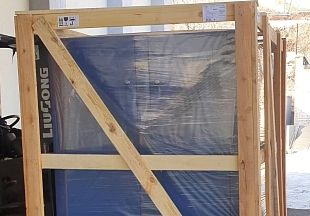 Отгрузка винтового компрессора Remeza ВК60-10 дилеру в г. Красноярск