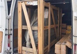 Отгрузка компрессора Remeza СБ4/Ф-500.LT100/16 дилеру в г. Екатеринбург